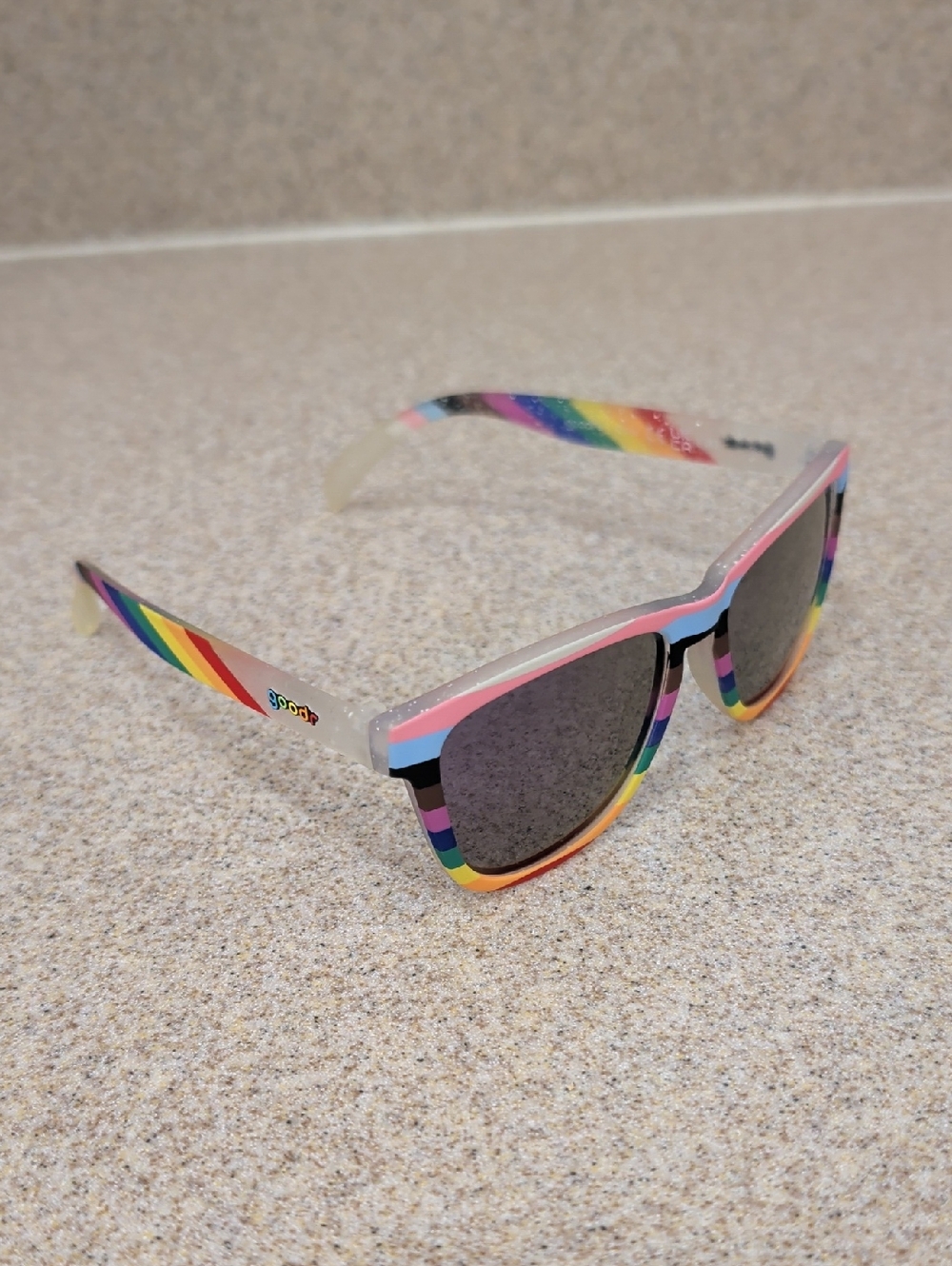 Pride Goodr Striped Sunglasses - Multicolor